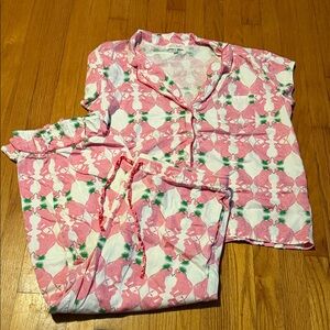 Jayes Studios Elephant Print Luxury Pajamas Size XL